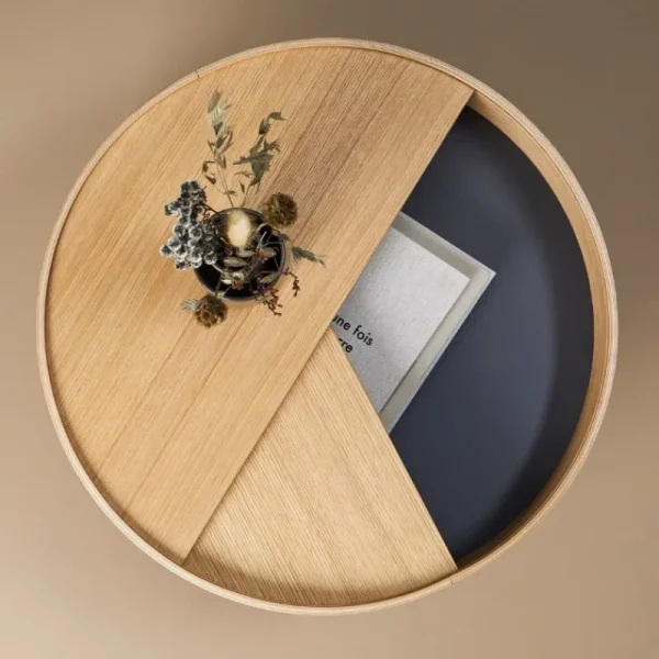 Woud Tische-Arc Couchtisch 66 cm, Eiche geölt