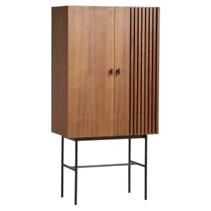 Woud Aufbewahrungsmöbel-Array Highboard, Walnuss