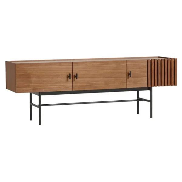 Woud Aufbewahrungsmöbel-Array niedriges Sideboard, 150 cm, Walnuss