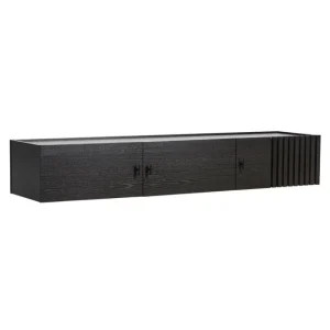 HAY Aufbewahrungsmöbel-Woud Array Sideboard, 150 cm, wandmontiert, Schwarz