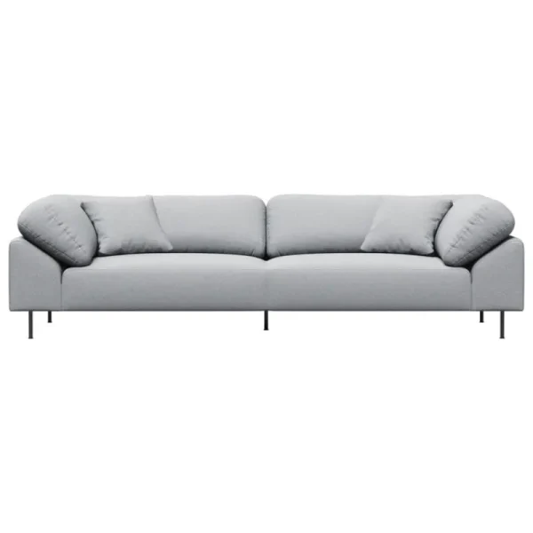 TIPTOE Sofas Und Liegen-Woud Collar 3-Sitzer-Sofa, Cyber 1101 Hellgrau