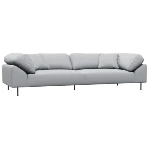TIPTOE Sofas Und Liegen-Woud Collar 3-Sitzer-Sofa, Cyber 1101 Hellgrau