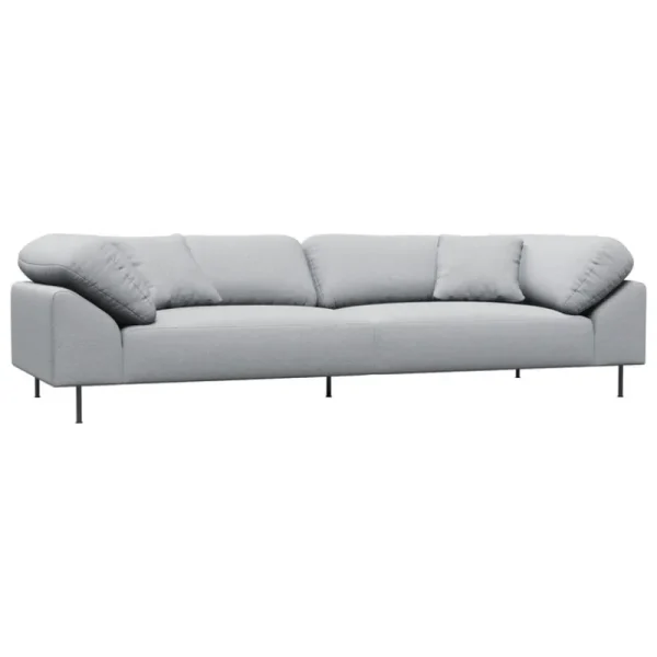 TIPTOE Sofas Und Liegen-Woud Collar 3-Sitzer-Sofa, Cyber 1101 Hellgrau