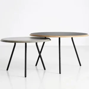 Woud Tische-Couchtisch Soround, 60 cm, Betonplatte