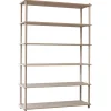 Woud Regale-Elevate Regalsystem 6, Eiche