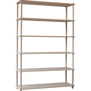 Woud Regale-Elevate Regalsystem 6, Eiche