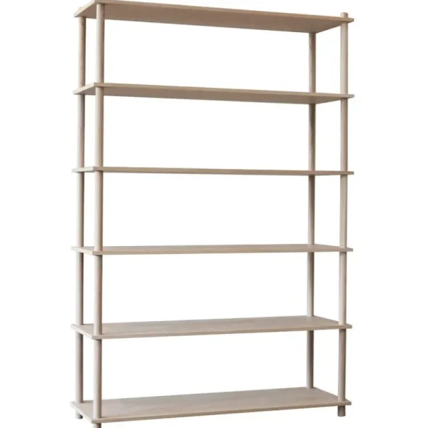 Woud Regale-Elevate Regalsystem 6, Eiche