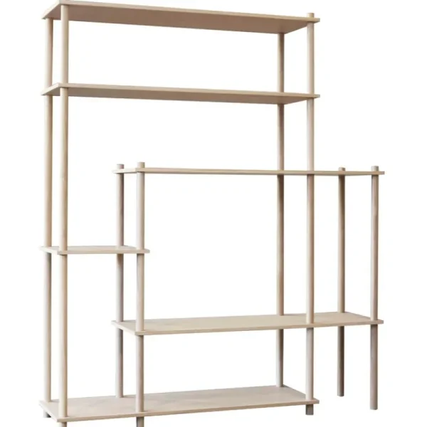 Woud Regale-Elevate Regalsystem 11, Eiche