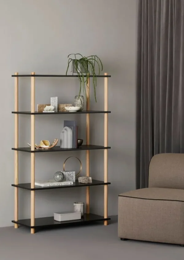 Woud Regale-Elevate Regalsystem 6, Eiche