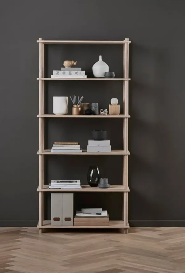 Verso Design Regale-Woud Elevate Regalsystem 5, Schwarz