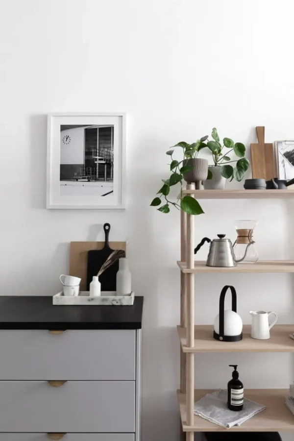 Woud Regale-Elevate Regalsystem 4, Eiche