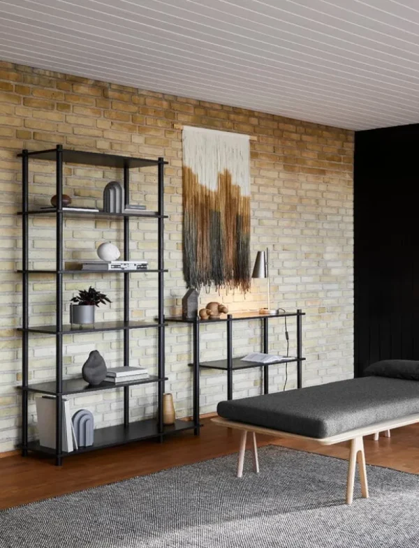 Verso Design Regale-Woud Elevate Regalsystem 5, Schwarz