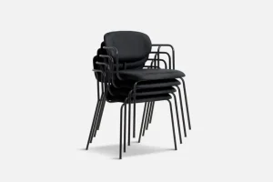 Vitra Sitzgelegenheiten-Woud Frame Stuhl, Schwarz - schwarzes Davis Sawana 14
