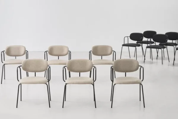 Vitra Sitzgelegenheiten-Woud Frame Stuhl, Schwarz - schwarzes Davis Sawana 14