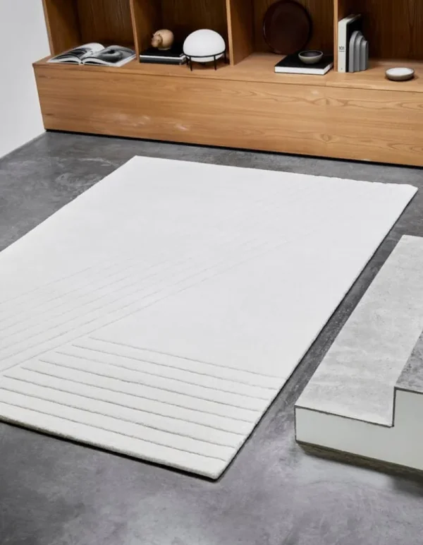 Woud Teppiche Und Läufer^Kyoto Teppich, 170 x 240 cm, Cremeweiß