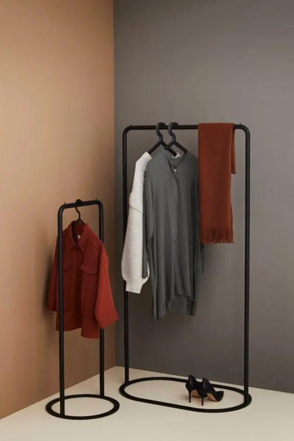 Woud Garderoben Und Kleiderbügel^O&O Kleiderständer, klein, schwarz