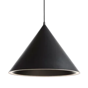 Northern Deckenleuchten-Woud Pendelleuchte Annular, groß, schwarz