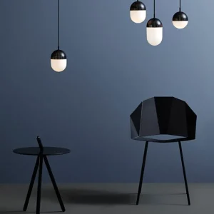 Woud Deckenleuchten-Pendelleuchte Dot, S, schwarz