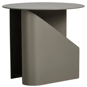 Woud Tische-Sentrum Beistelltisch, Taupe