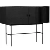 Lundia Aufbewahrungsmöbel-Woud Sideboard Array 120 cm, schwarz