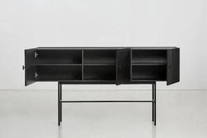 Asplund Aufbewahrungsmöbel-Woud Sideboard Array 180 cm, schwarz
