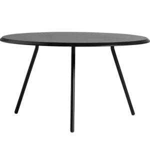 Woud Tische-Soround Couchtisch, 75 cm, Eiche schwarz lackiert