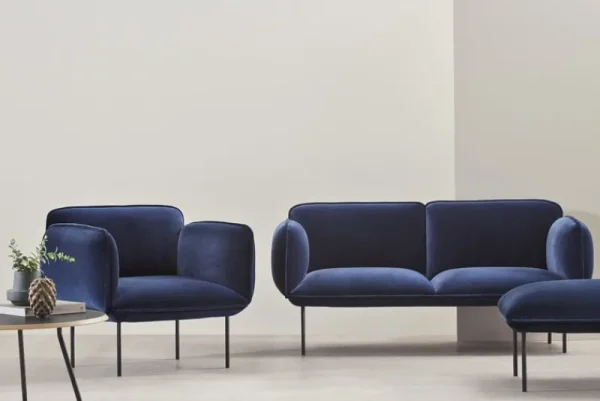 Woud Tische-Soround Couchtisch, 75 cm, anthrazitfarbenes Nanolaminat