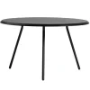 Audo Copenhagen Tische-Woud Soround Couchtisch, Durchmesser 75 cm, Höhe 44,5 cm, Esche schwa