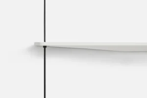 String Furniture Regale-Woud Stedge Anbauregal, 60 cm, Eiche weiß lackiert