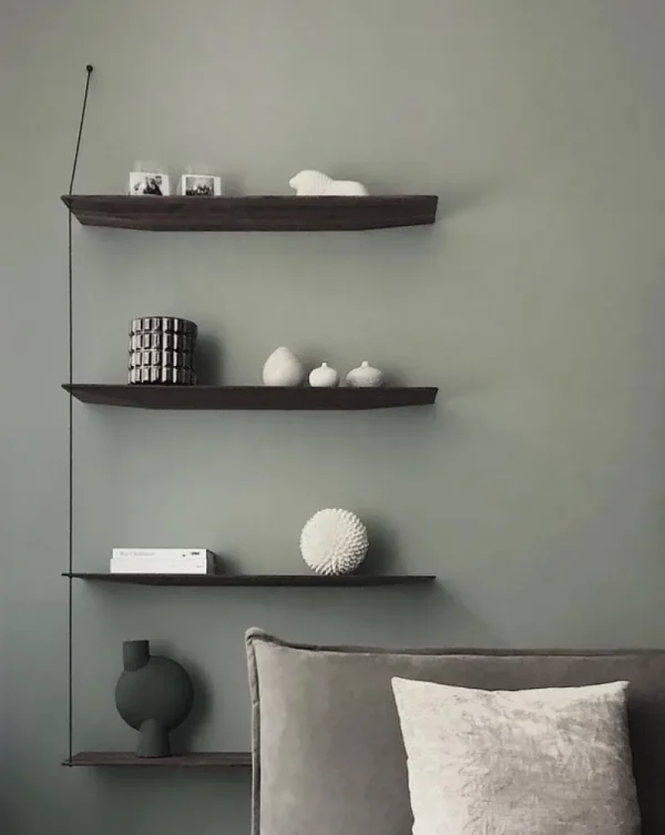 Verso Design Regale-Woud Stedge Anbauregal 60 cm, Eiche geräuchert