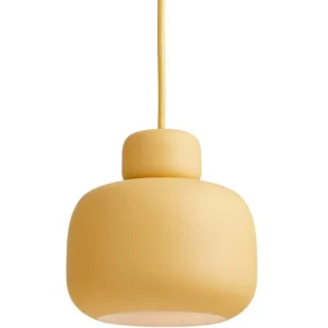 Moooi Deckenleuchten-Woud Stone Pendelleuchte, klein, Gelb