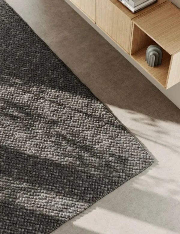 Woud Teppiche Und Läufer^Tact Teppich, 170 x 240 cm, Anthrazit
