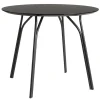 New Works Tische-Woud Tree Esstisch, rund, 90 cm, schwarz