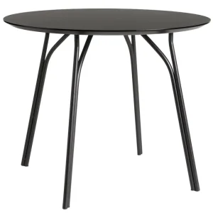 New Works Tische-Woud Tree Esstisch, rund, 90 cm, schwarz