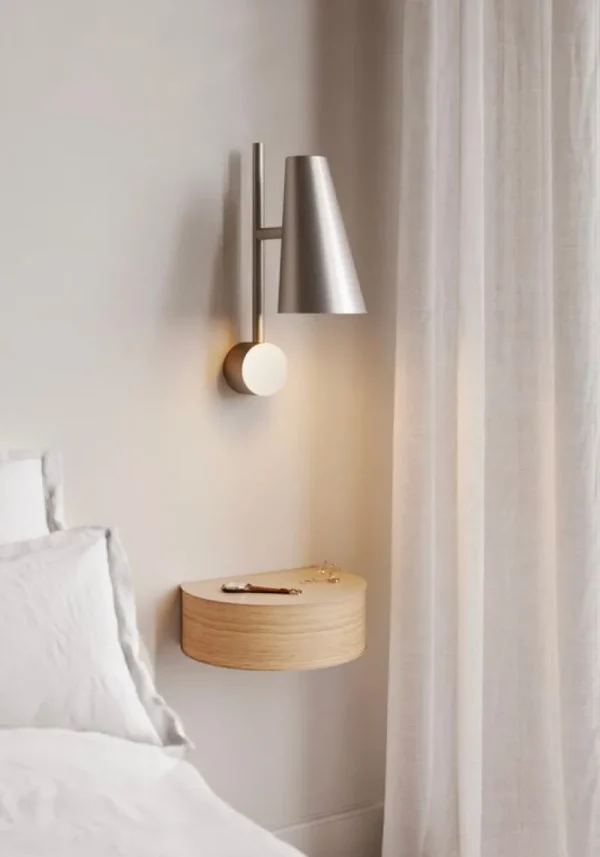 String Furniture Regale-Woud Wallie Wandschublade, Eiche - Graubeige