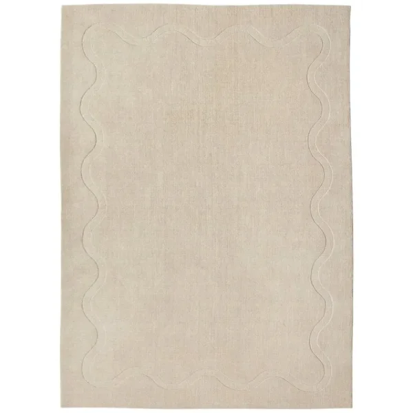 Woven Works Teppiche Und Läufer^Teppich Ribbon, weiß