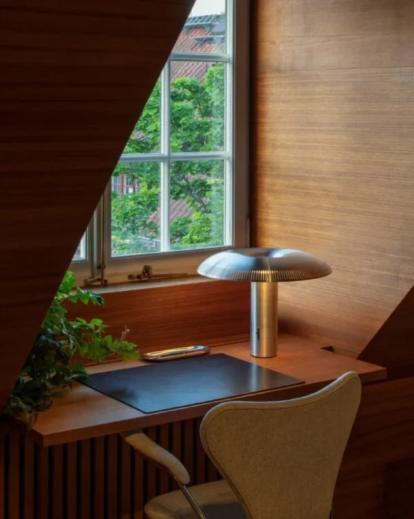 Marset Tischlampen-Wästberg w203 Ilumina Tischleuchte, Aluminium