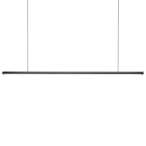 Audo Copenhagen Deckenleuchten-Wästberg w181 Linier Pendelleuchte, 3000 K, dimmbar, Schwarz