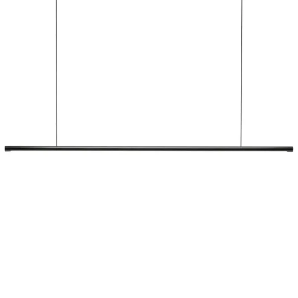 Audo Copenhagen Deckenleuchten-Wästberg w181 Linier Pendelleuchte, 3000 K, dimmbar, Schwarz