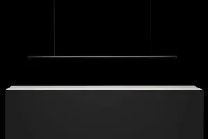 Audo Copenhagen Deckenleuchten-Wästberg w181 Linier Pendelleuchte, 3000 K, dimmbar, Schwarz