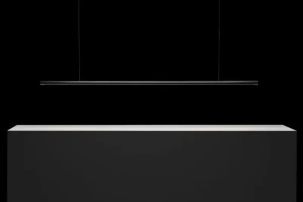 Audo Copenhagen Deckenleuchten-Wästberg w181 Linier Pendelleuchte, 3000 K, dimmbar, Schwarz
