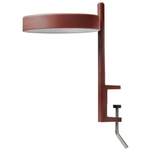 Wu00e4stberg Bürobeleuchtung | Schreibtischlampen^Wästberg w182 Pastille c1 Klemmleuchte, Oxidrot