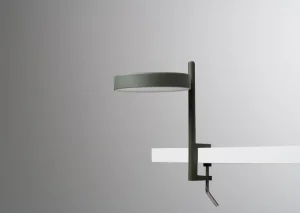 Wu00e4stberg Bürobeleuchtung | Schreibtischlampen^Wästberg w182 Pastille c1 Klemmleuchte, Olivgrün