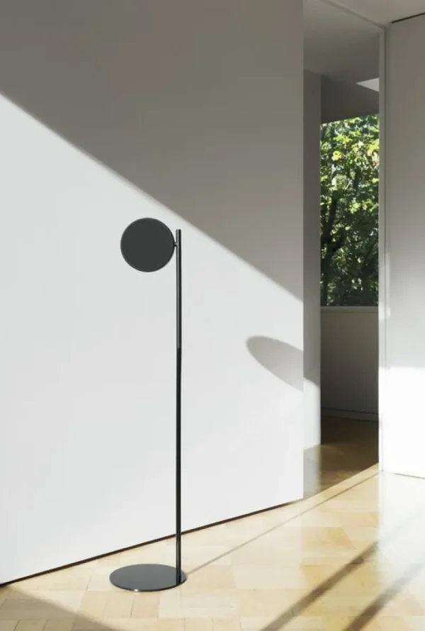 Vitra Stehleuchten-Wästberg w182 Pastille f2 Stehleuchte, Graphitschwarz