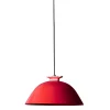 Nuura Deckenleuchten-Wästberg w103 Sempé s1 Pendelleuchte, Mohnrot
