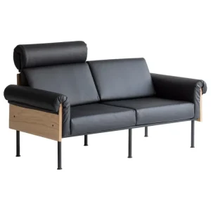 Yrju00f6 Kukkapuro Sofas Und Liegen | Sitzgelegenheiten-Yrjö Kukkapuro Ateljee Kopfstütze, schwarzes Leder