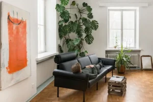 Yrju00f6 Kukkapuro Sofas Und Liegen | Sitzgelegenheiten-Yrjö Kukkapuro Ateljee Kopfstütze, schwarzes Leder