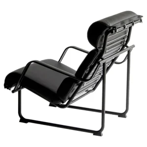 Made by Choice Sitzgelegenheiten-Yrjö Kukkapuro Remmi Loungesessel, Schwarz - schwarzes Leder
