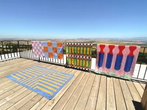 ZigZagZurich Badezimmertextilien^Beach 1 XL Handtuch, 100 x 180 cm, mehrfarbig