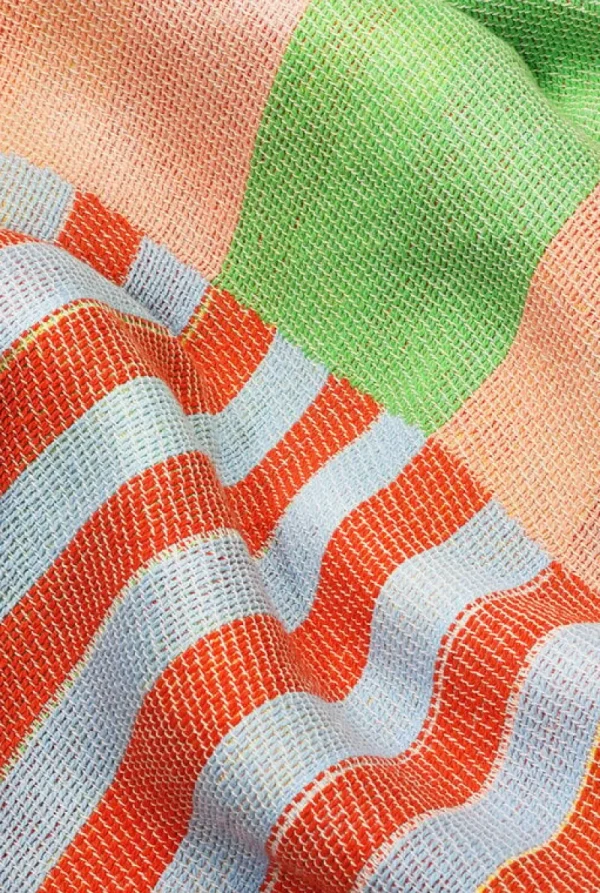 ZigZagZurich Decken Und Überwürfe^Rimini One Decke, 140 x 160 cm, mehrfarbig
